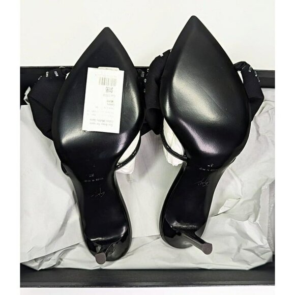 Giuseppe Zanotti Intriigo Alexandrine 90 Embellished Sandals Size 37 MSRP $1,195 - Picture 10 of 11